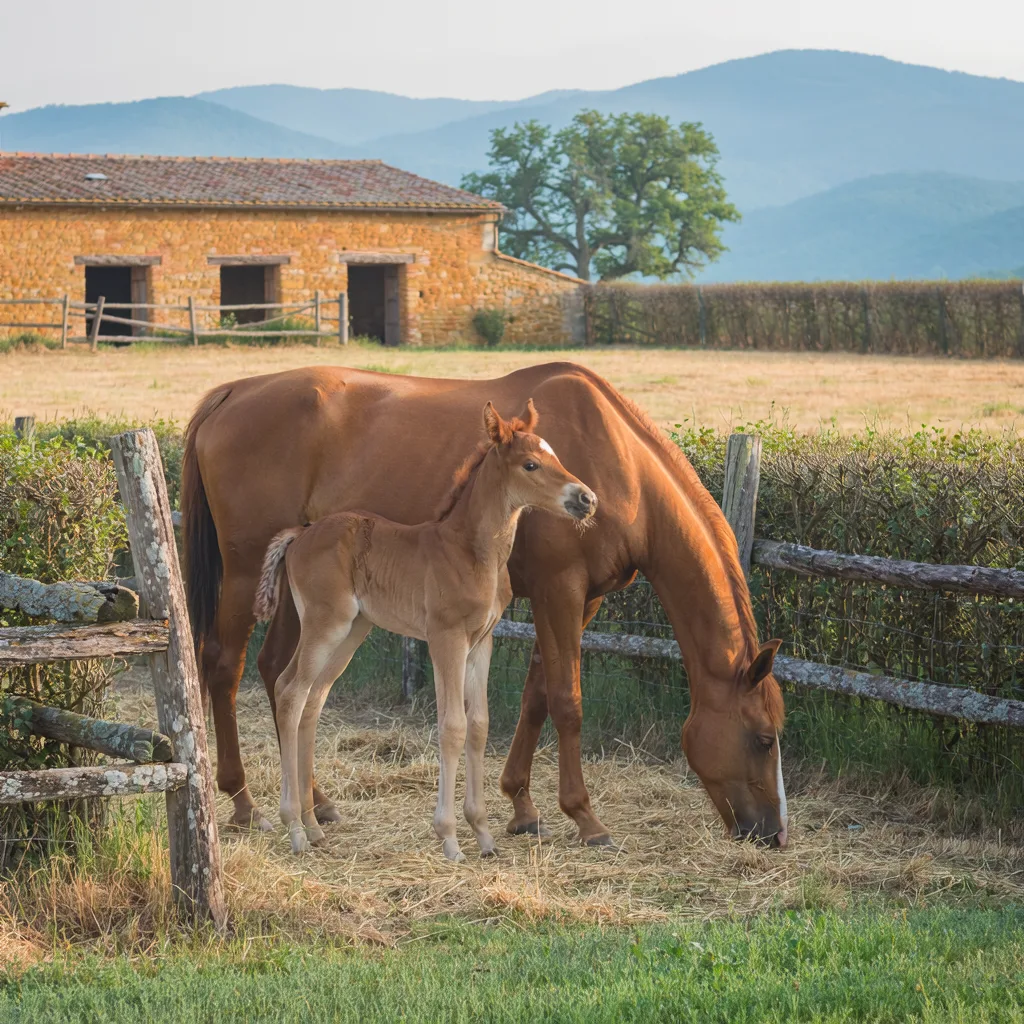 Élevage de chevaux, Sylvie Vallard, Ambierle