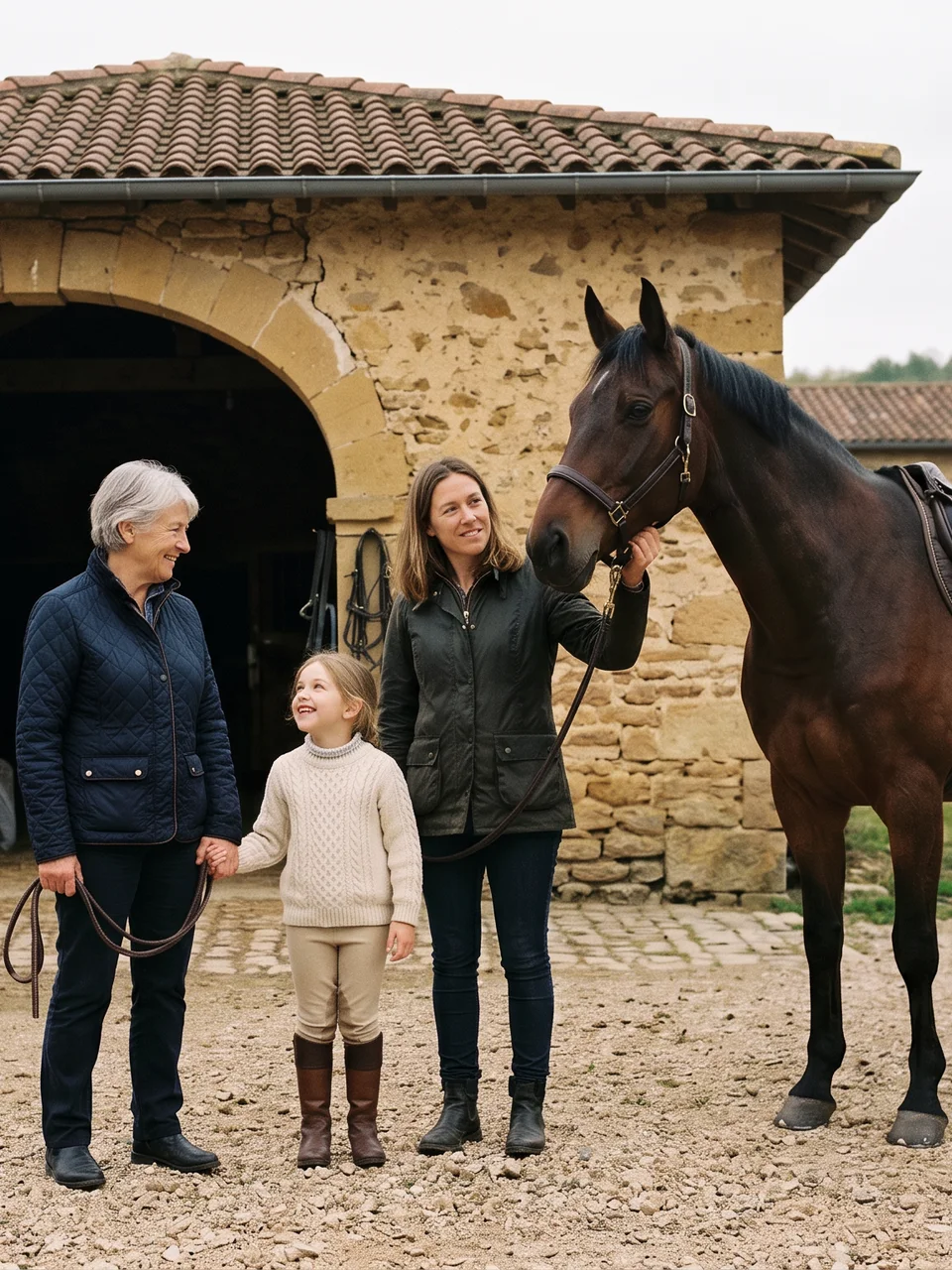 L'équipe, Sylvie Vallard, centre équestre à Ambierle