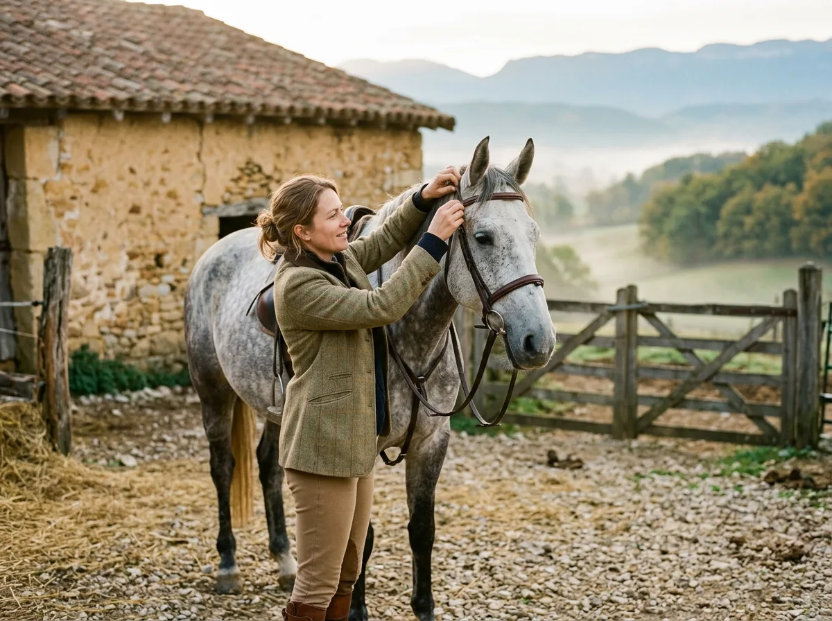 Moniteur·rice diplômé·e, Sylvie Vallard, centre équestre à Ambierle